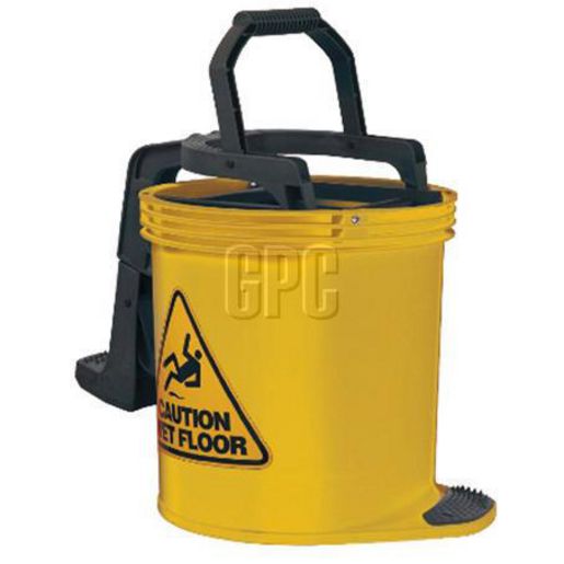 Oates Duraclean Mop Wringer Bucket Yellow 15L 165430