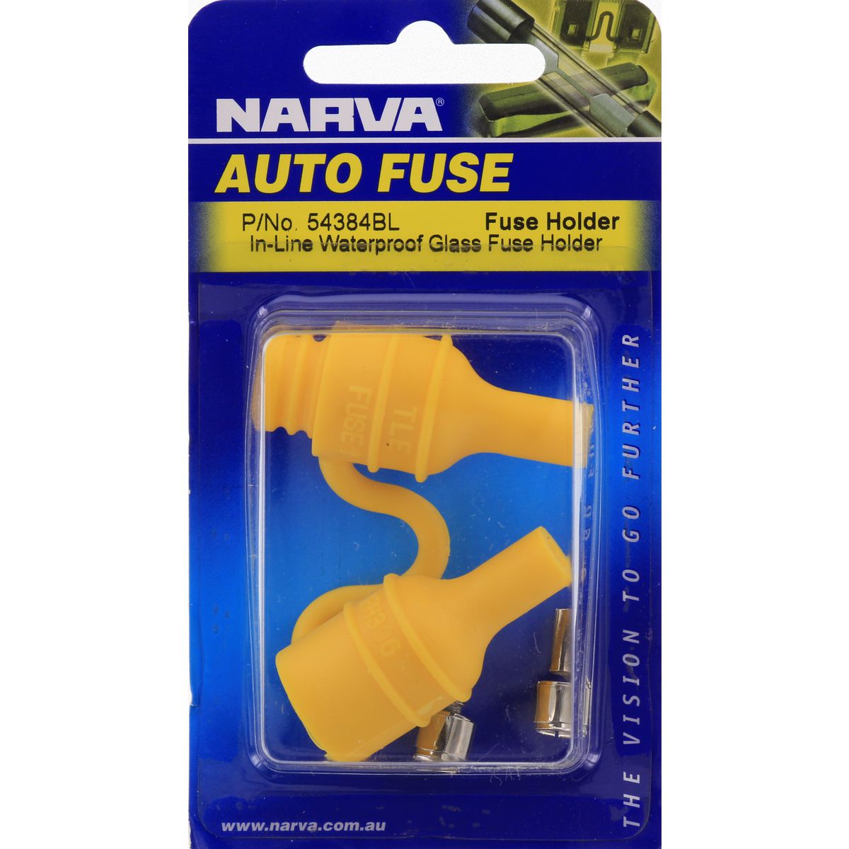 Narva Fuse Holder In Line Waterproof 30A 54384BL