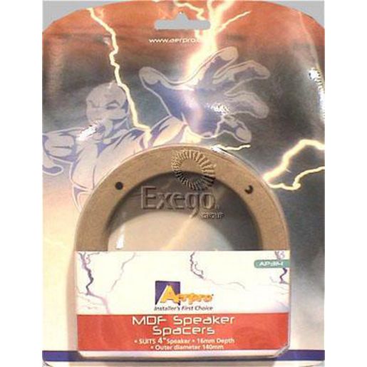 Aerpro Speaker Spacers 4.0"" MDF Pair AP314