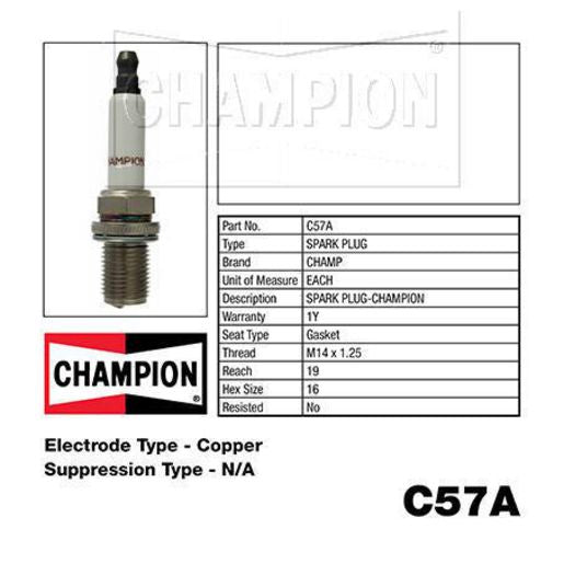 Champion Racing Spark Plug C57A