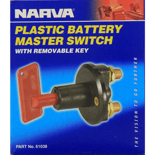 Narva Battery Master Switch Plastic 12V 100A 61038