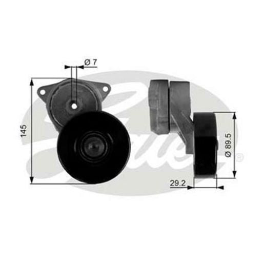 Gates Automatic Belt Tensioner 38169