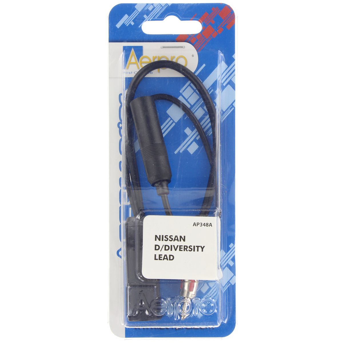 Aerpro Headunit Antenna Adapter Diversity Lead Suits Nissan AP348A