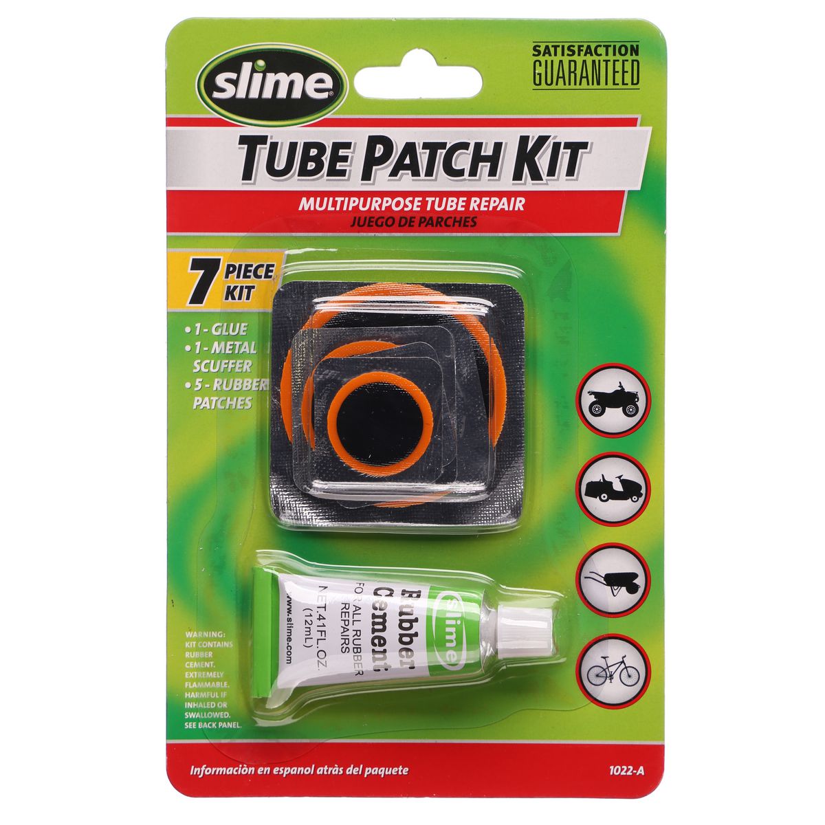 Slime Tube Patch Kit 7 Piece 1022-A