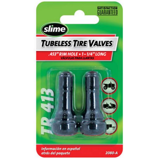 Slime Tubeless Tyre Valves (2 Pack) 2080-A