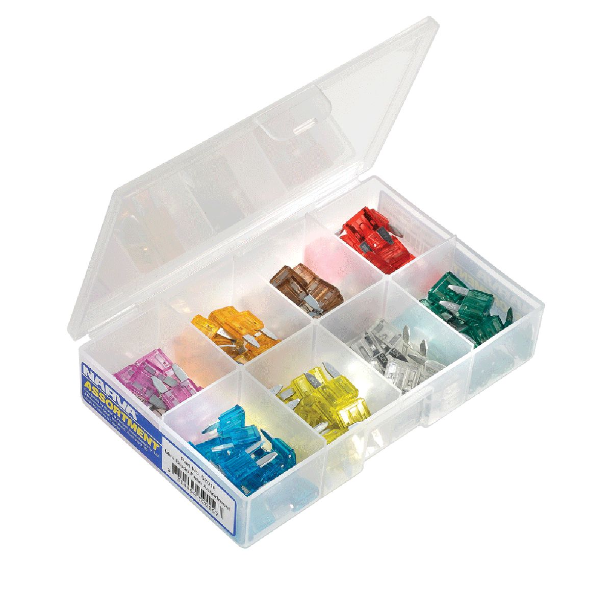 Narva Blade Fuse Mini Assortment (100Pk) 52016