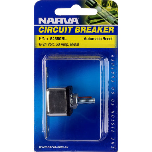 Narva Circuit Breaker 50A Auto 54650BL