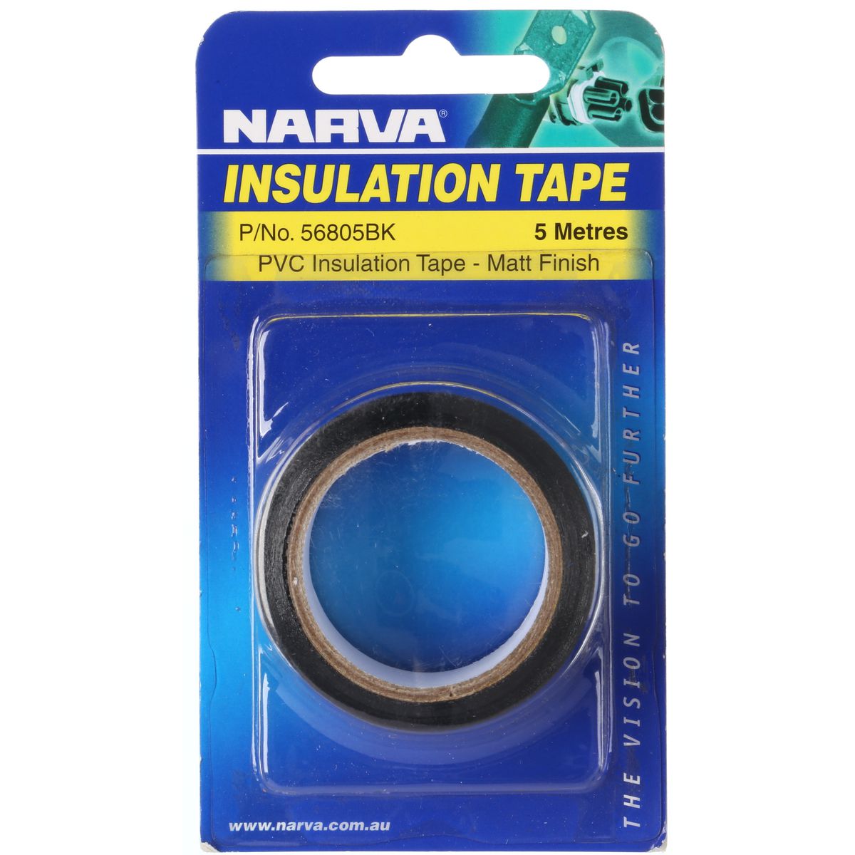 Narva PVC Insulation Tape 19mm x 5m Black 56805BK