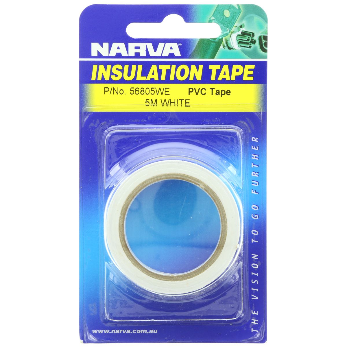 Narva PVC Insulation Tape 19mm x 5m White 56805WE