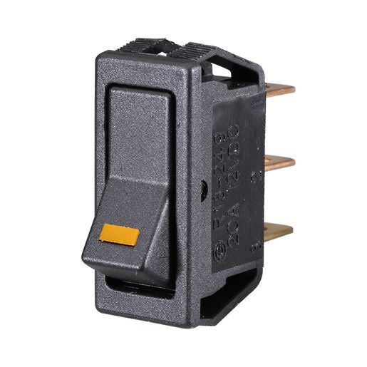 Narva Rocker Switch 12V On/Off LED Amber 62000BL