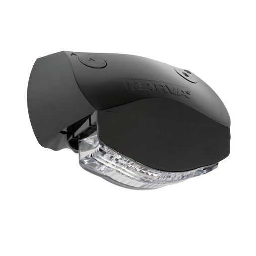 Narva LED Model 16 Licence Plate Lamp 9-33V with Black Housing & 2.5m Cable 91675