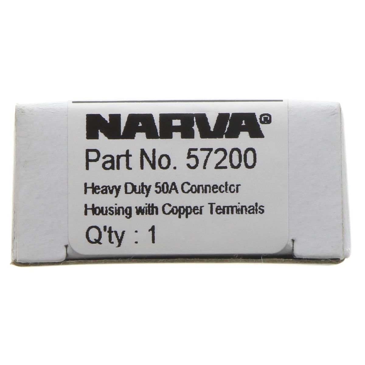 Narva Connector Housing With Contacts 50A Grey 57200