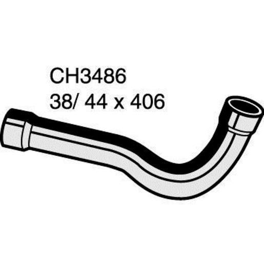 Mackay Bottom Radiator Hose CH3486