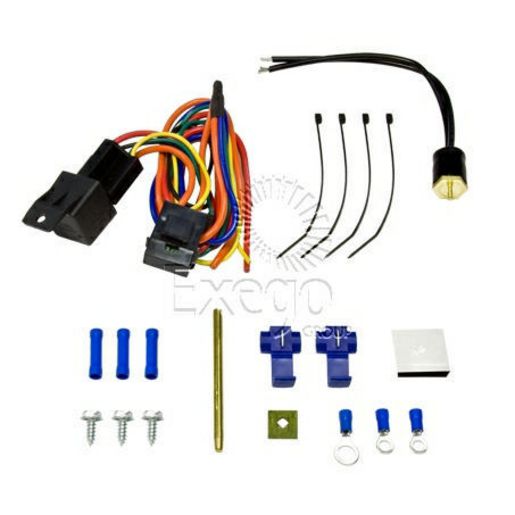 Derale Transmission Oil Cooler Thermostat Single Stage Single Fan