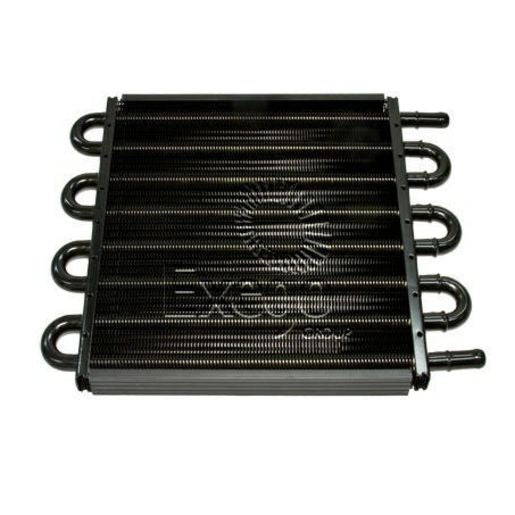 Derale Transmission Oil Cooler - Universal Fit 8 Pass 250x250mm