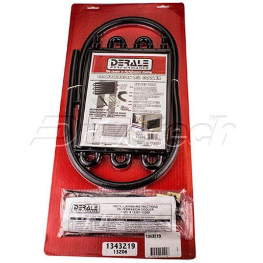 Derale Transmission Oil Cooler Kit - Universal Fit 6 Pass 320x190mm