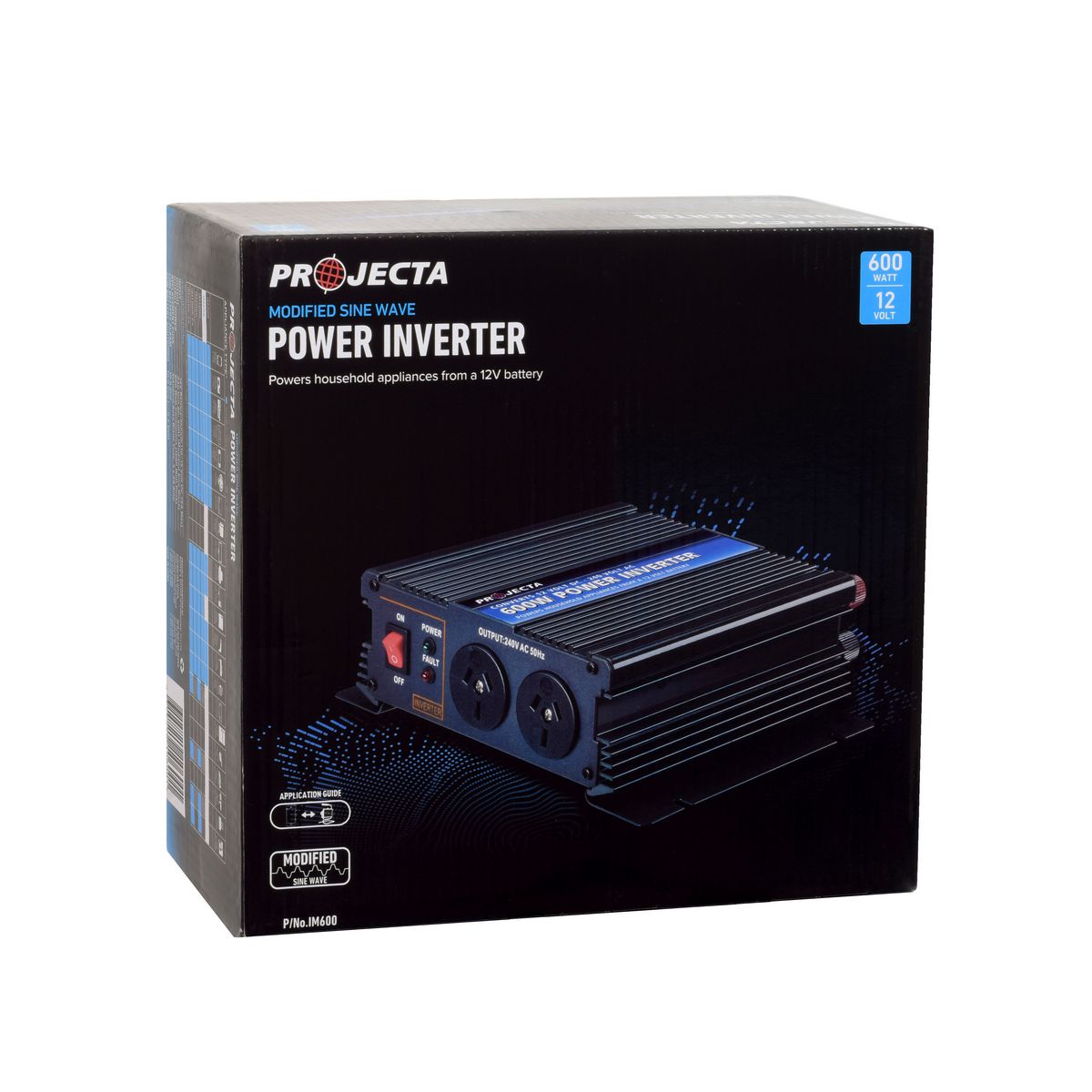 PROJECTA 12V 600W Inverter IM600