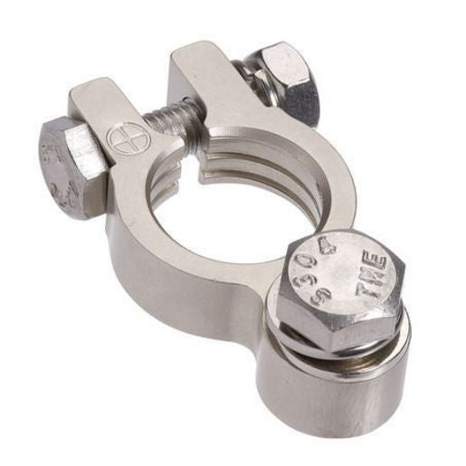 PROJECTA Premium Forged Satin Brass Battery Terminal Positive Bolt Mount BT842-P1