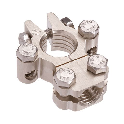 PROJECTA Satin Forged HD Brass Battery Terminal Positive BT820H-P1