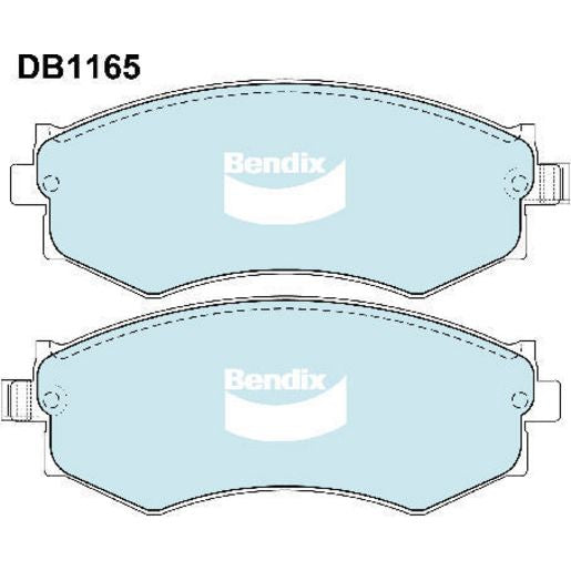 Bendix Heavy Duty Brake Pad Set Front DB1165 HD