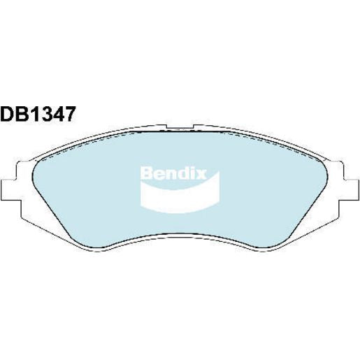 Bendix Heavy Duty Brake Pad Set Front DB1347 HD