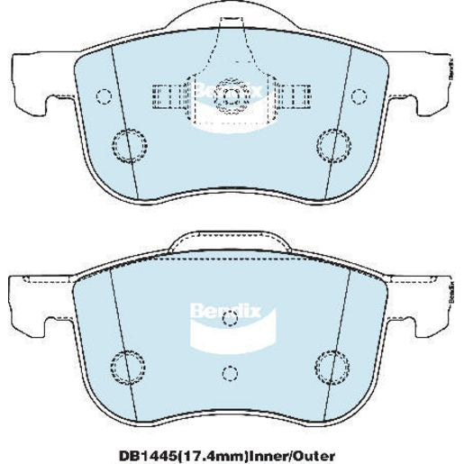 Ferodo Brake Pad Set DB1334TA