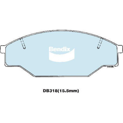 Ferodo Brake Pad Set DB435TA