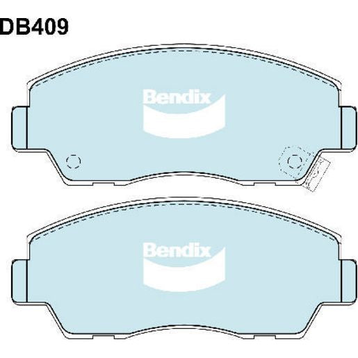 Bendix Heavy Duty Brake Pad Set Front DB409 HD