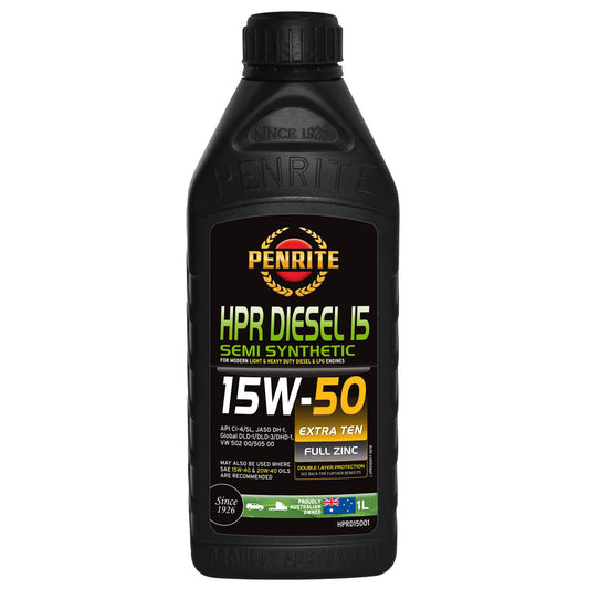 Penrite HPR Diesel 15 SAE 15W-50 Engine Oil 1L