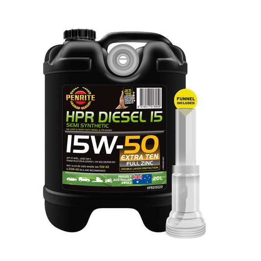 Penrite HPR Diesel 15 SAE 15W-50 Engine Oil 20L