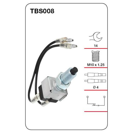 Tridon Brake Light switch TBS008