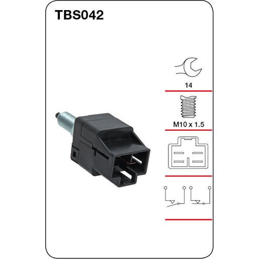 Tridon Brake Light Switch TBS042