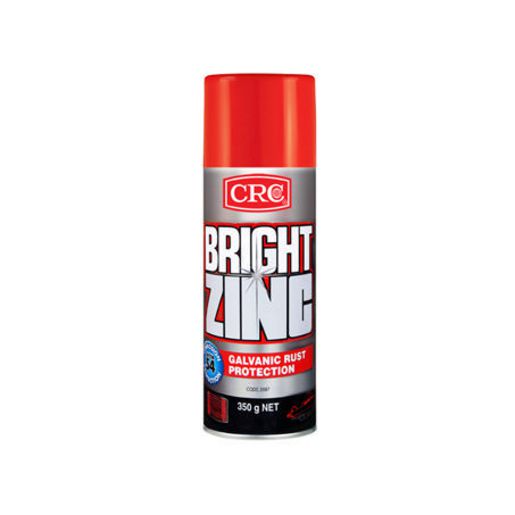 CRC Bright Zinc Galvanic Rust Protection Aerosol Spray 350g