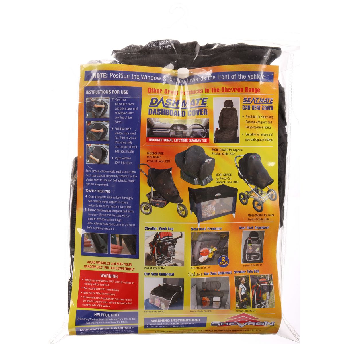 Window Sox fits Ford Territory (SY,SZ) Wgn 2004-On WS16111