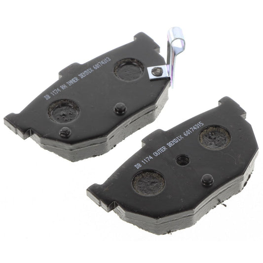 Bendix General CT Brake Pad Set Rear DB1174 GCT