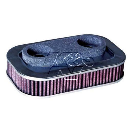 K&N Motorcycle Air Filter Fits Harley XLH Sportster - HD-1388