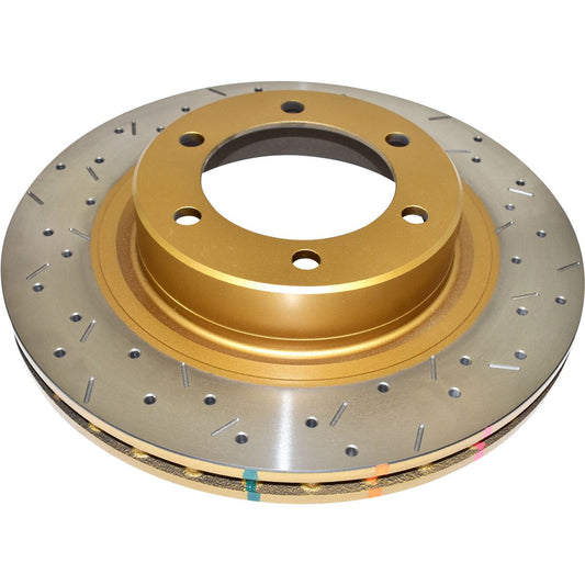 DBA HD 4000 Drilled Slotted Brake Rotor Single 338mm Front DBA42700XS