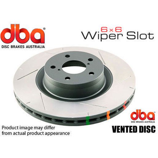 DBA T3 4000 4x4 Slotted Brake Rotor Rear LH DBA4661SL