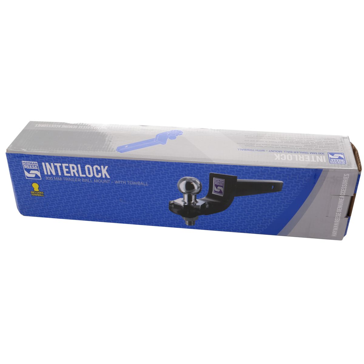 Hayman Reese 21226 - Interlock Tow Ball Mount 330mm & Tow Ball