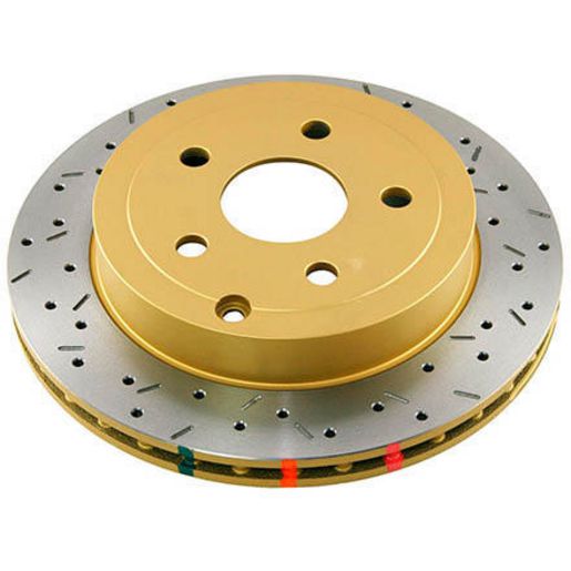 DBA HD 4000 Drilled Slotted Brake Rotor Single 302mm Rear DBA42027XS
