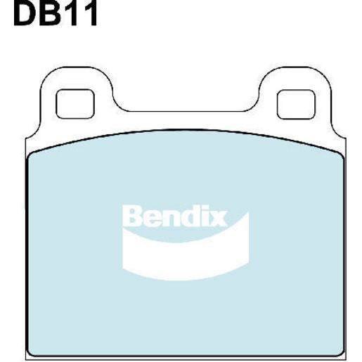 Bendix General CT Brake Pad Set Front DB11 GCT