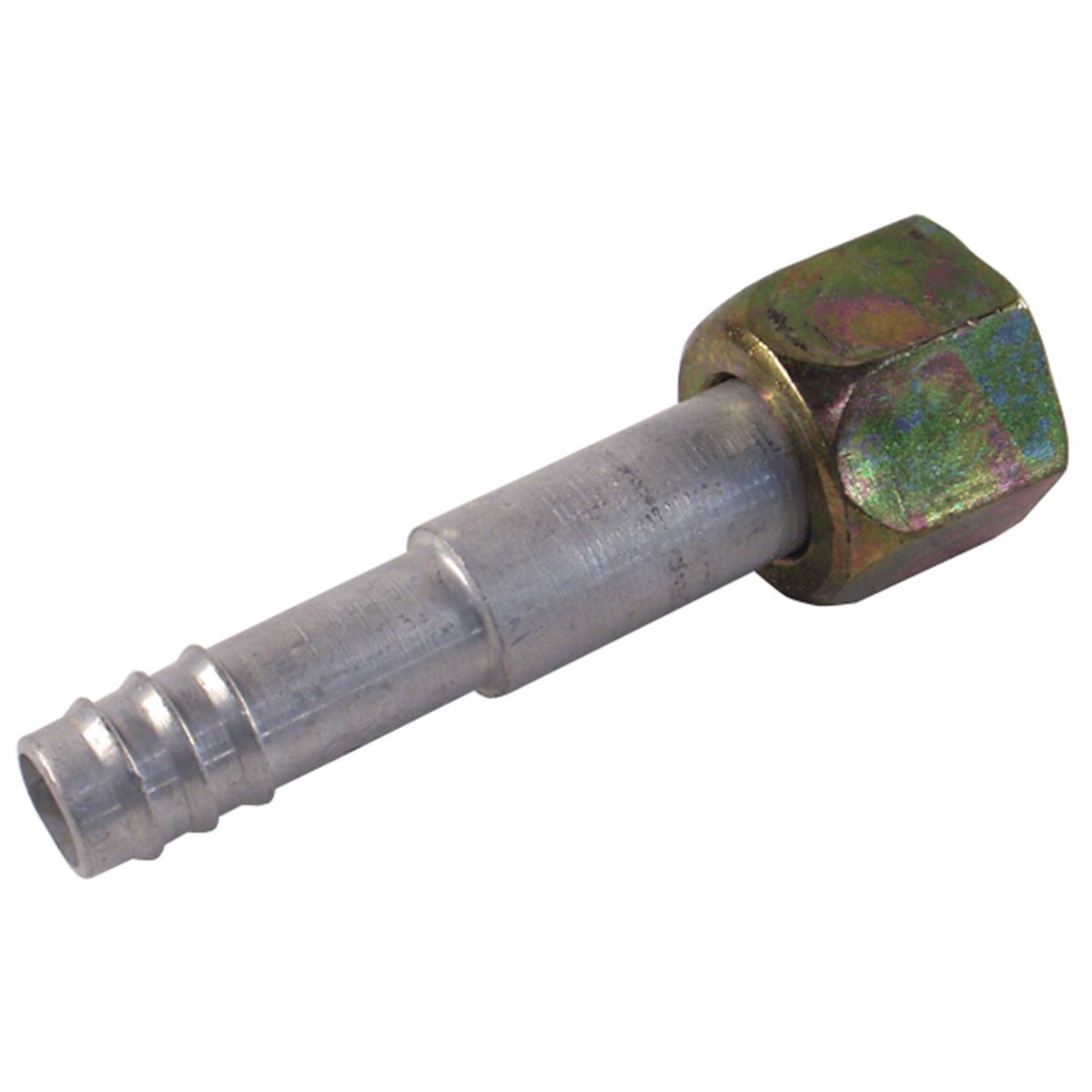 OEX Atco Aluminium Fitting # 10 Female Flare - Barb #10 Straight AFX1103