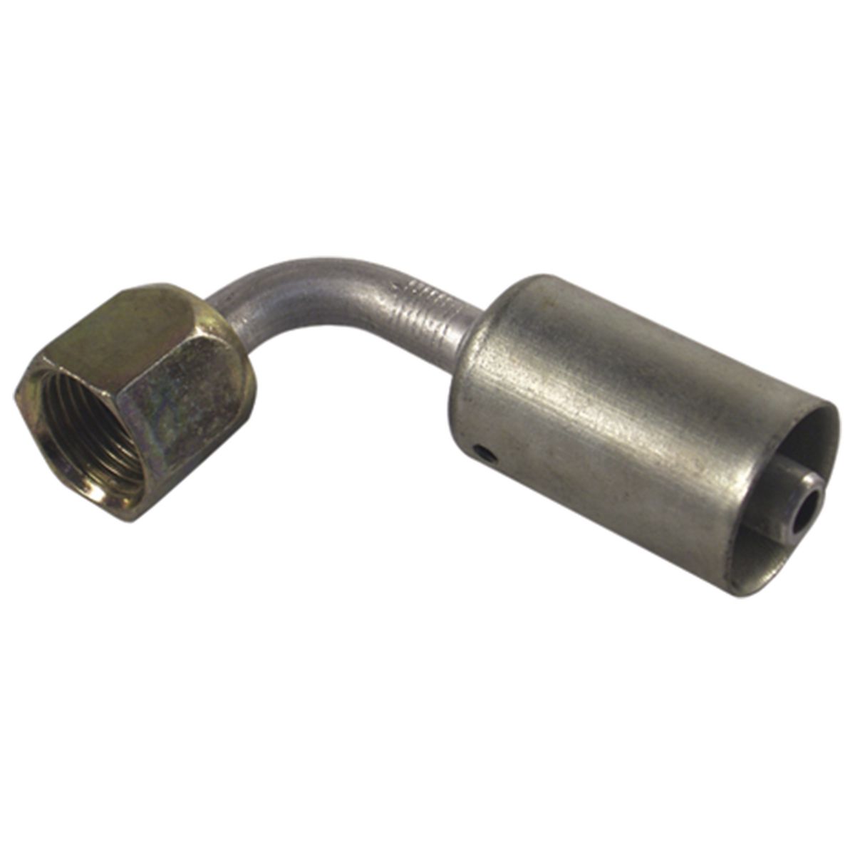 ATCO #6 Female Flare - Beadlock #6 90 Deg Fitting Aluminium BLX1121