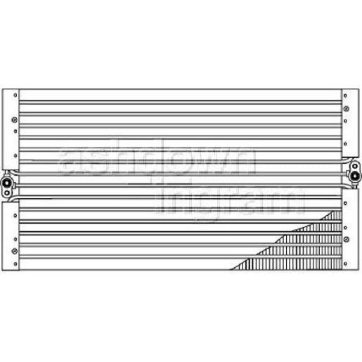 OEX Universal Fan 24V Pusher - Reversible Od:406Mm EFX013