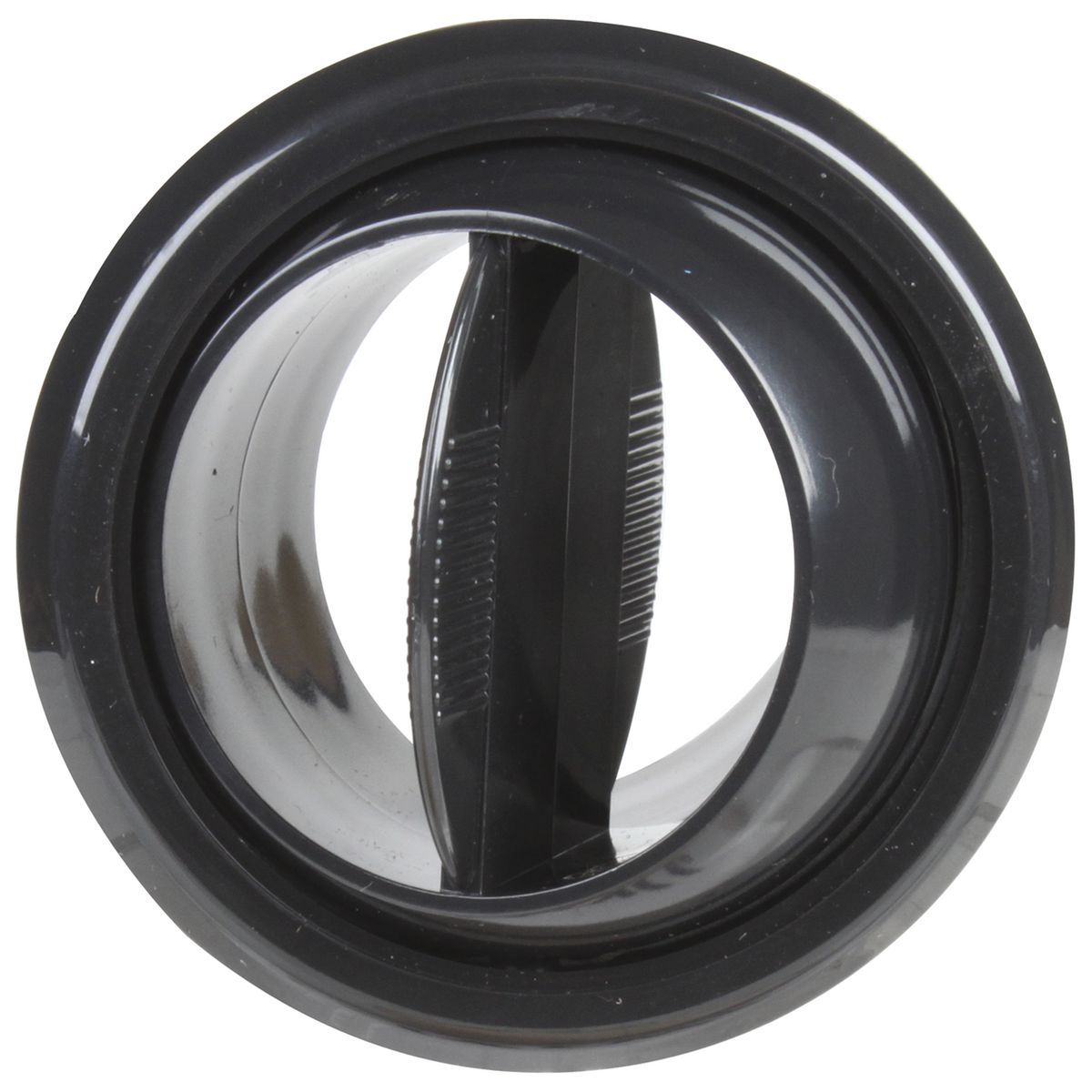 OEX LoUVre Round Black Plastic LVX014