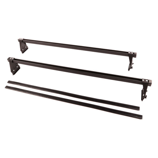 Prorack Classic Trade Bar 100kg Max Black 160cm Pair w/15cm Legs T84