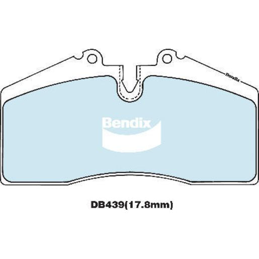 Bendix Ultimate Brake Pad Set Front DB439 ULT