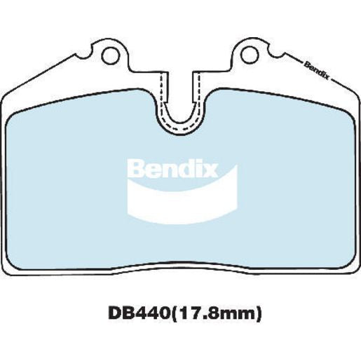 Bendix General CT Brake Pad Set DB440 GCT