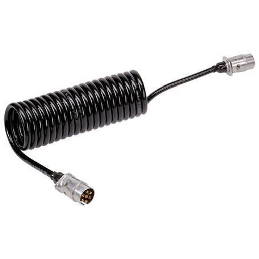 Narva Trailer Cable Eurocoil 7 Core 4mm x 3.6m 82500