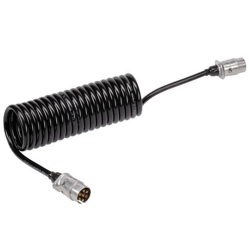 Narva Trailer Cable Eurocoil 7 Core Short Tail 3.6m 82502
